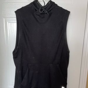 Cut off workout sweater